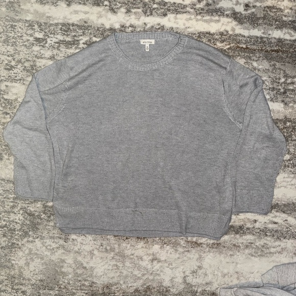 Ella Moss Gray Sweater - Picture 1 of 4